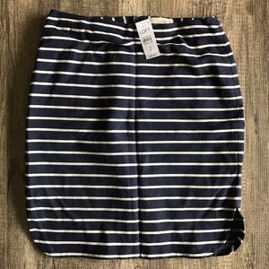 NWT LOFT striped skirt